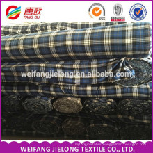 made in China stock lot cheap bulk flannel fabric for shirt100% cotton yarn dyed flannel fabric